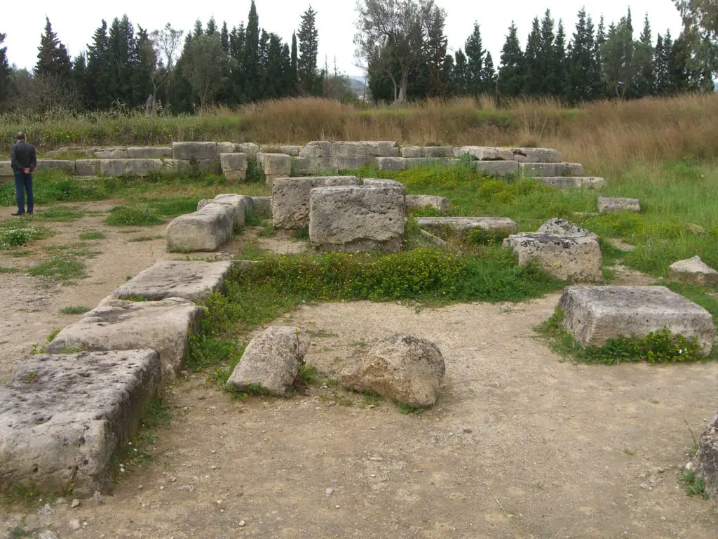 The archaeological ruins of Locri
