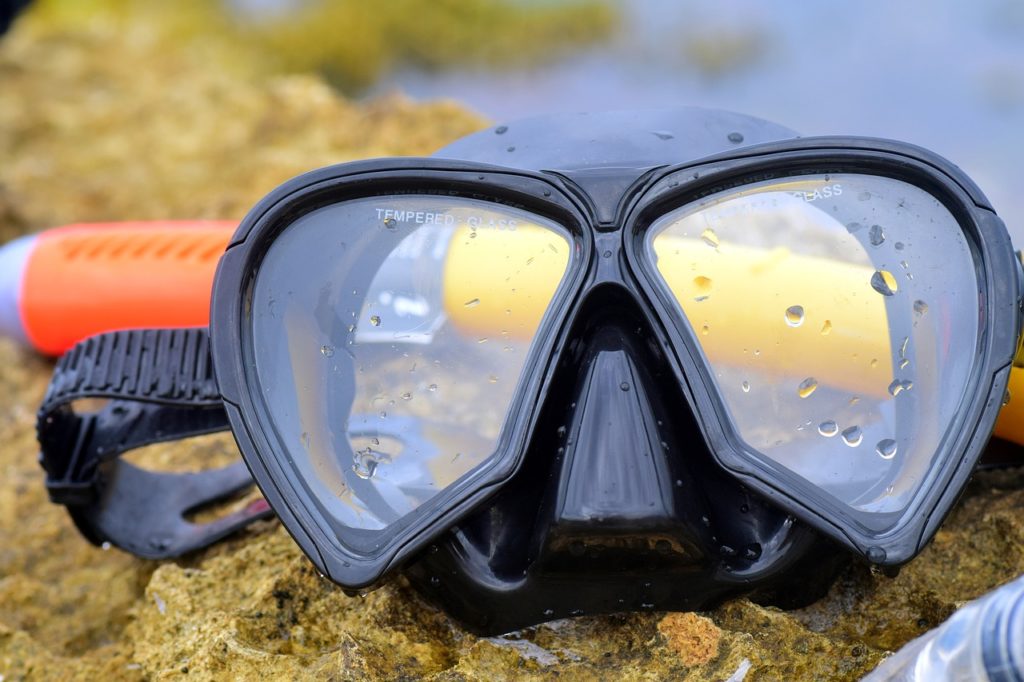 mask for snorkelling