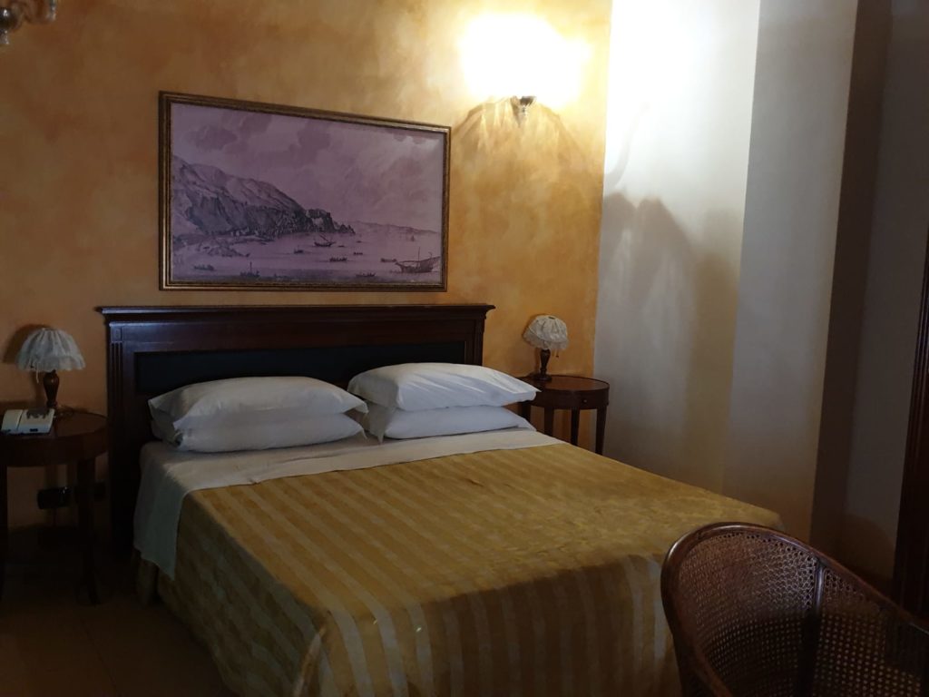 The hotel in Scilla