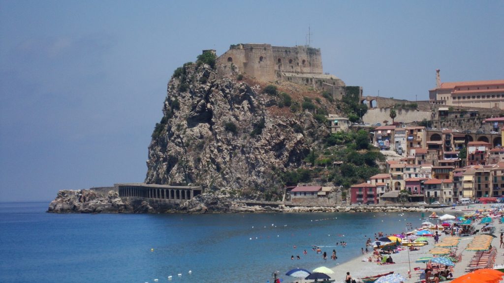 The famous rock of Scilla