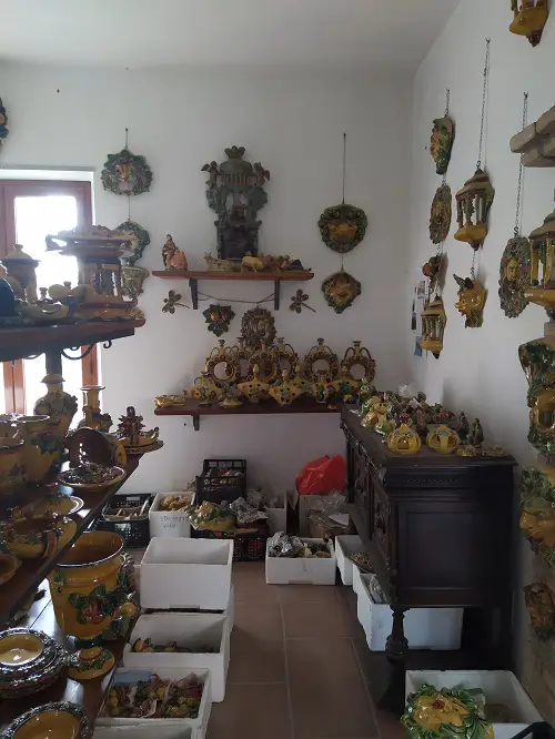 Typical ceramics in Seminara