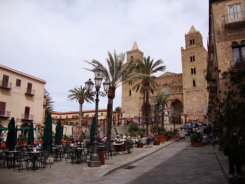The cathedral in Cefalù