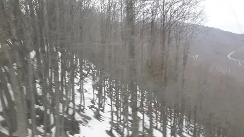 snow in southern Italy