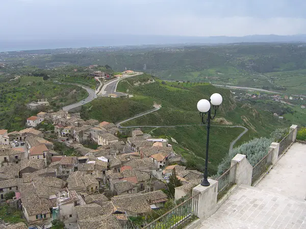 mountain village in Calabria where they speak the Greek language