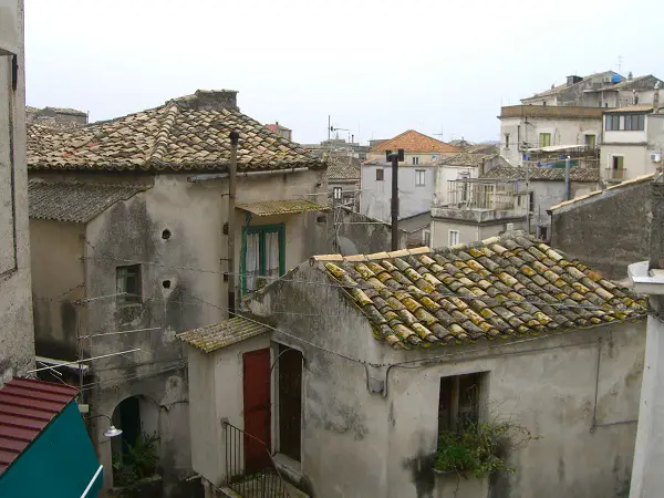 A typical village in Calabria