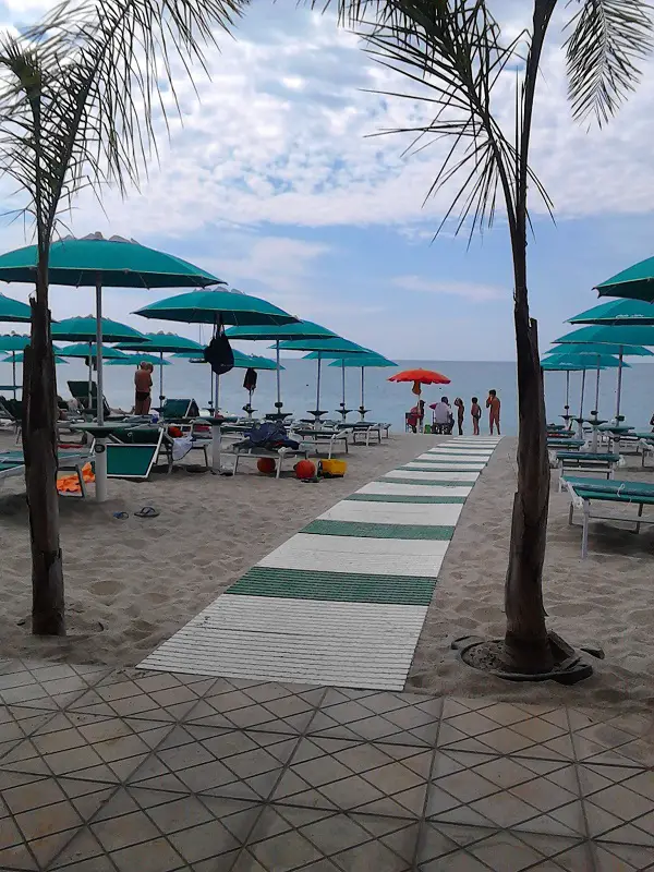 A lido in Calabria