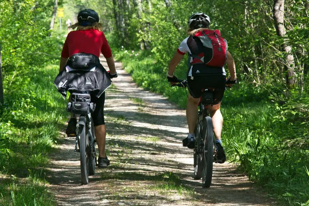 Bikes are great for camping holidays