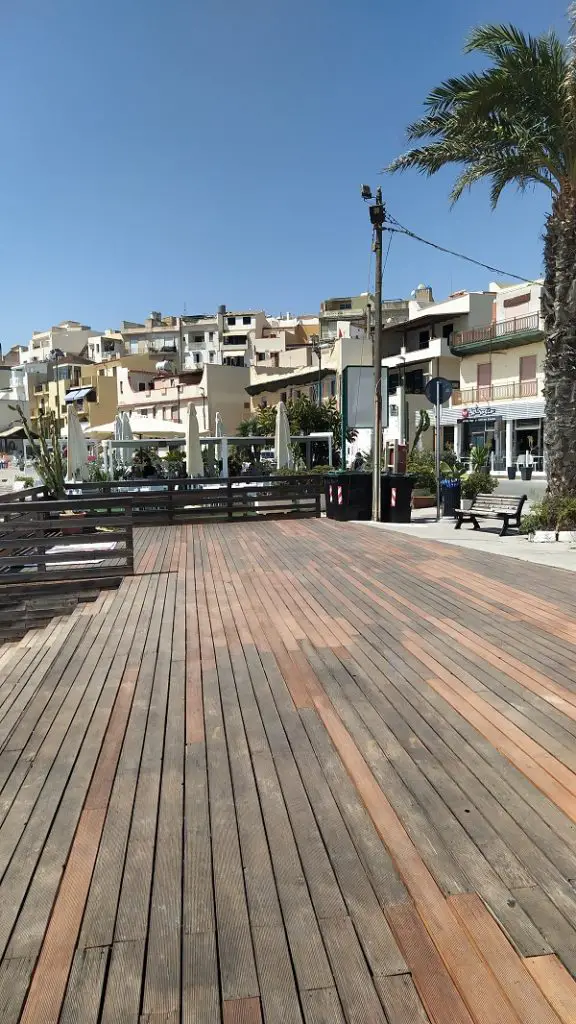 The port area of Marinella di Selinunte 