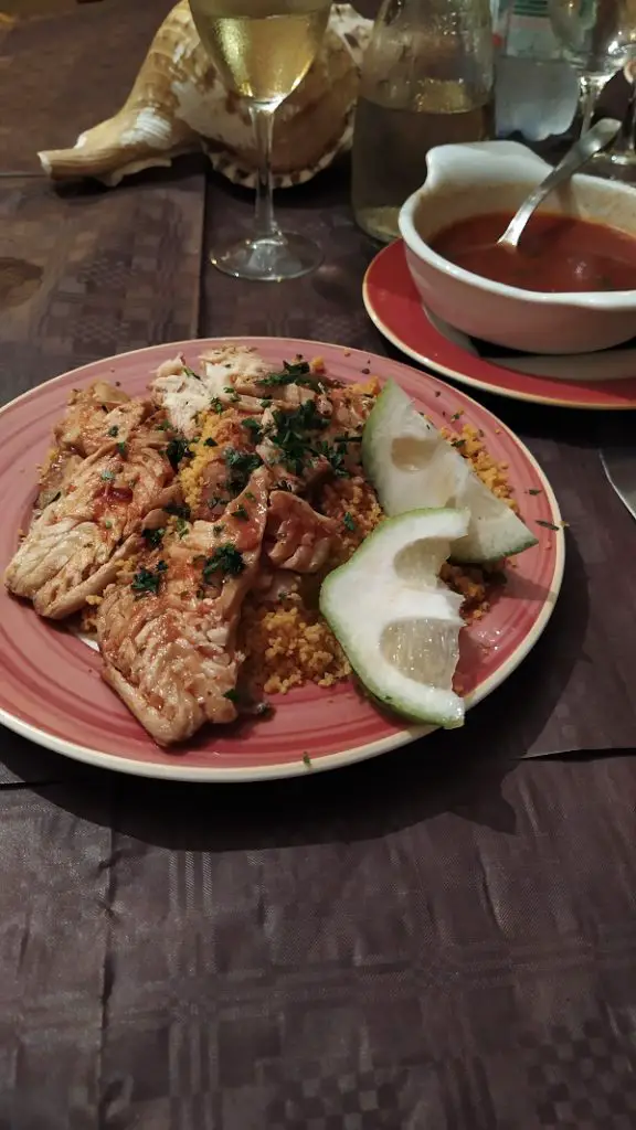 Cous Cous with fish in Mazara del Vallo