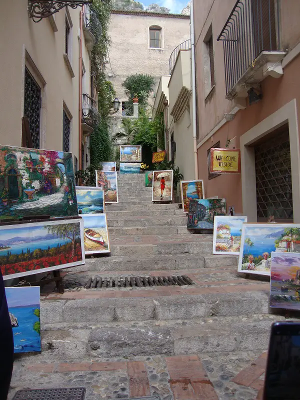 Taormina is an artist's dream and perfect destination for a solo traveller