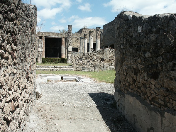The ruins of Pompei