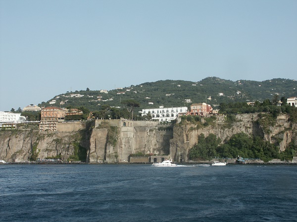 The volcanic town of Sorrento