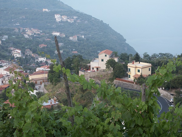 A hill-top town in Sorrento