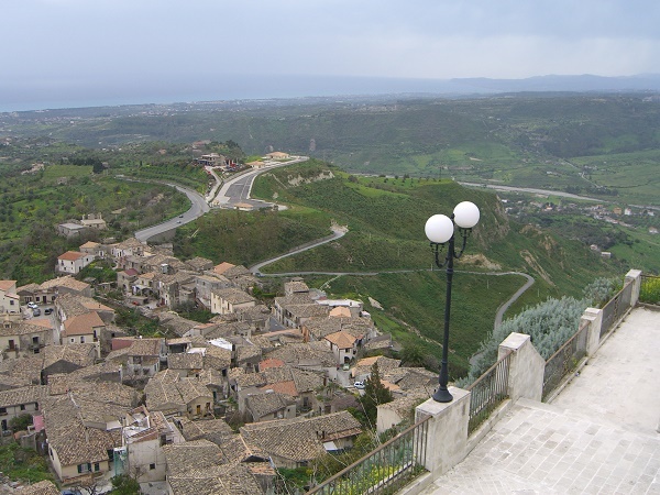 The vista of Gerace