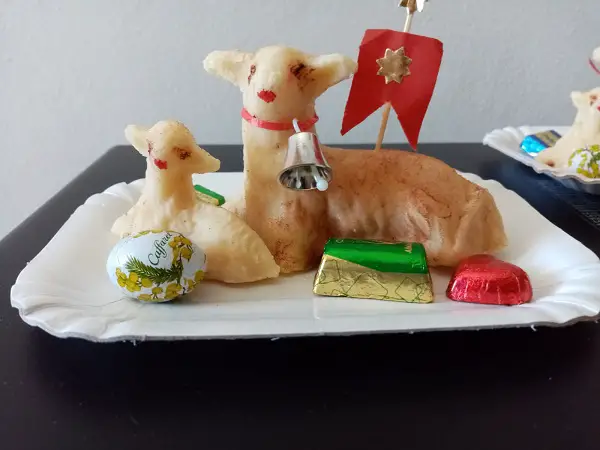 Marzipan sheep