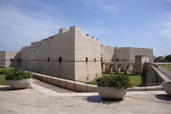 The castle in Barletta