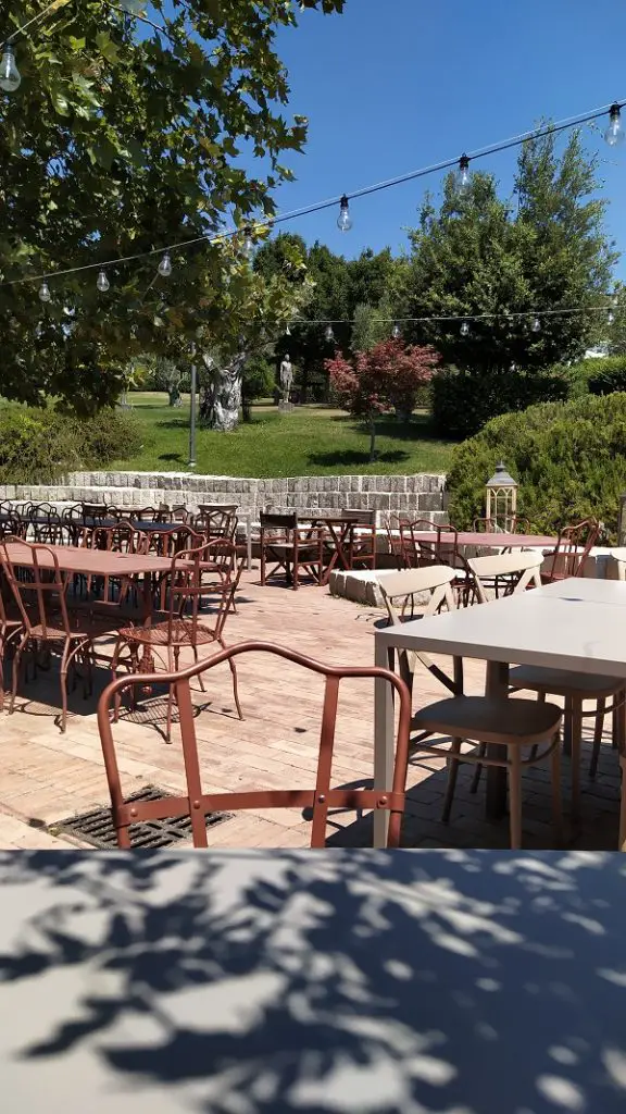 A bar inside the park of Catanzaro