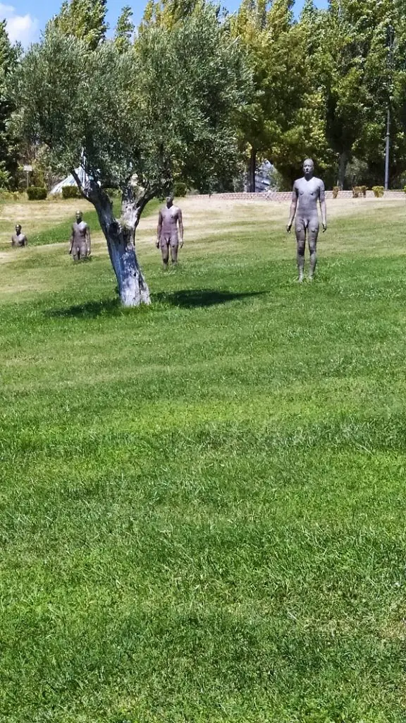 Unusual statues