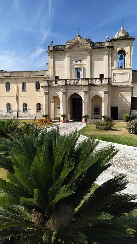 The sacred sanctuary in Calabria