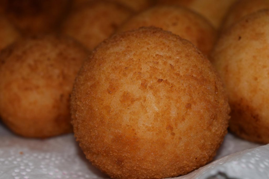 arancini fried rice balls